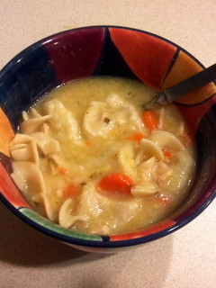 A picture of Chicken Dumpling Soup.