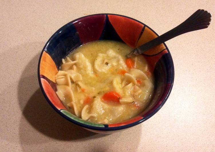 Recipe: Yummy Chicken Dumpling Soup