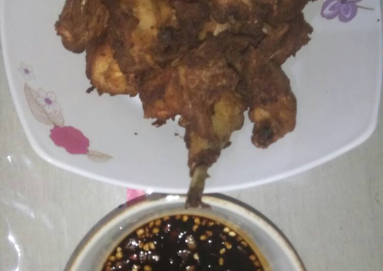 Resep Ayam goreng sambel kecap yang Bikin Ngiler