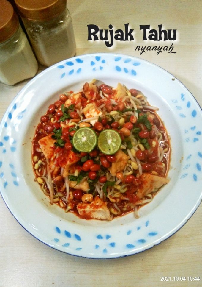 Foto resep Rujak tahu