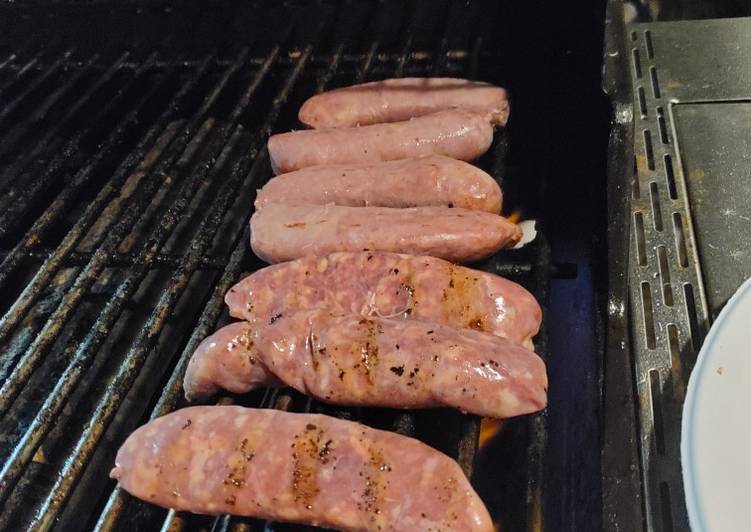 Chorizo on the Grill