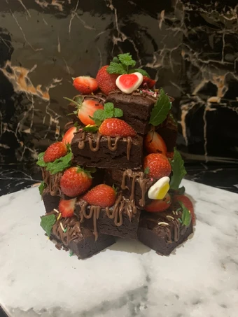 Langkah Mudah untuk Membuat Resep Brownie tower yang Sempurna Anti Ribet, Lezat Sekali
