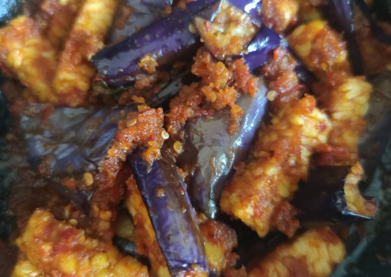 Terong sambel tempe