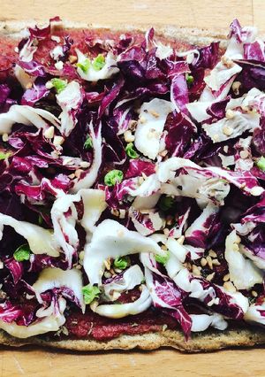 Foto di Quinoa "pizza" mille colori