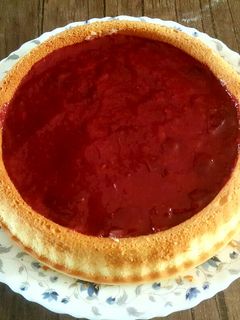 عکسی از دستور کیک ساده دو تخم مرغی