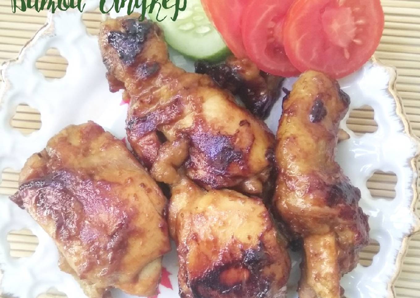 Adonan ayam goreng bumbu