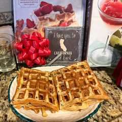 Bánh waffle mè-レシピのメイン写真