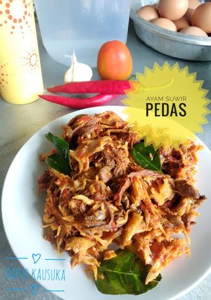 Foto resep Ayam Suwir Pedas