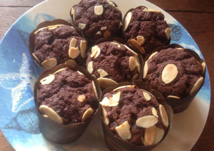 Muffin Almond Choco Chips