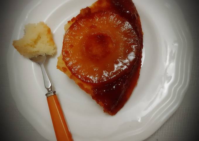 Gâteau renversé a l'ananas🍍