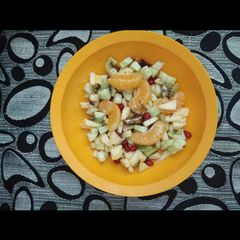 A picture of Mixed fruit and Cucumber salad.