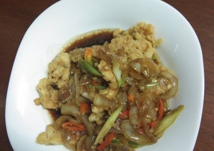 Bistik tempe sederhana murah meriah