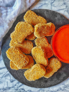 Una foto de Nuggets de garbanzos