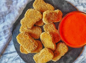 Una foto de Nuggets de garbanzos