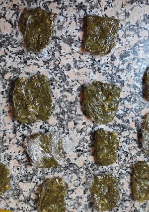 Una foto de Hamburguesas de espinacas y pollo