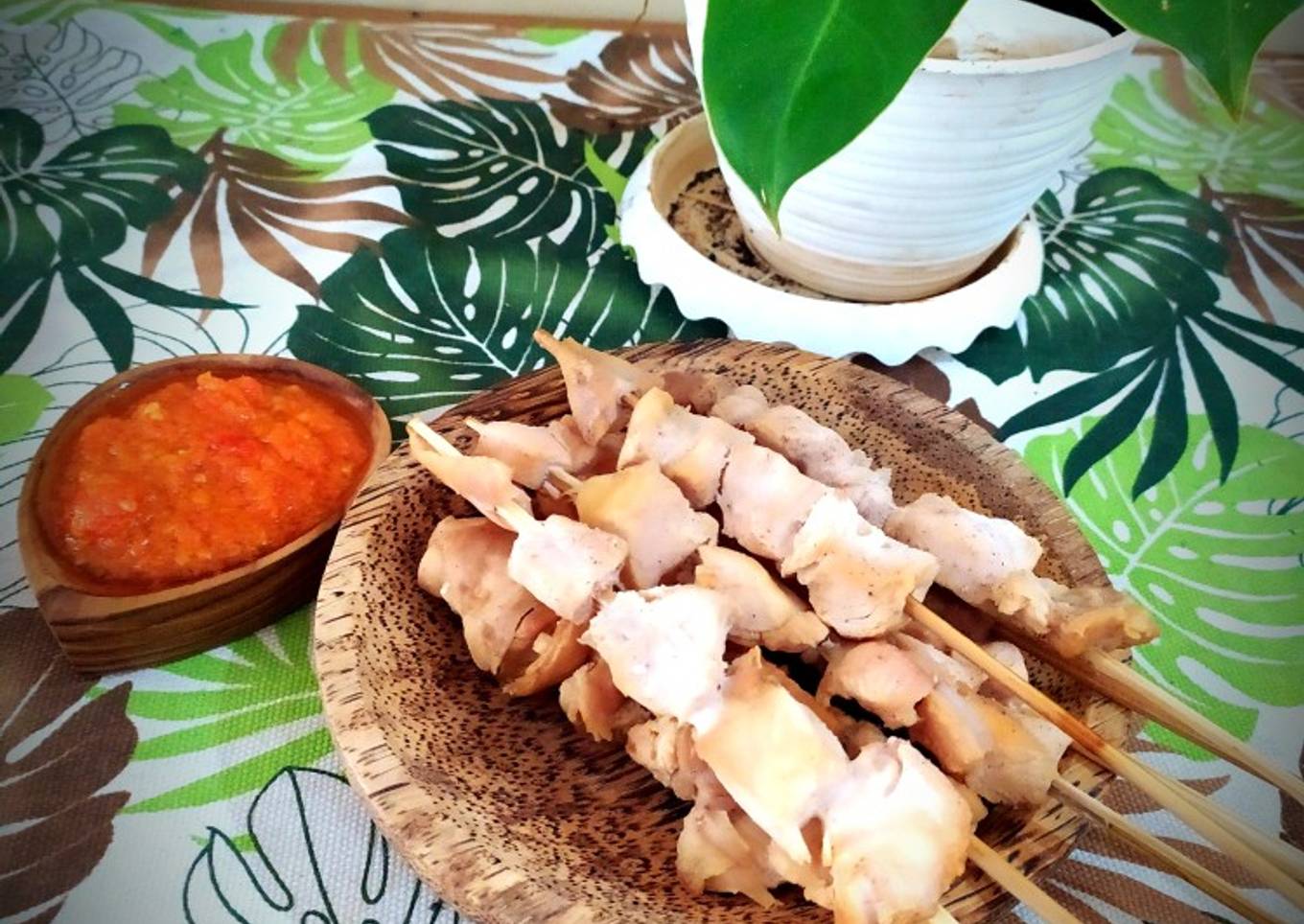 Sate Ayam Taichan Rumahan (oven)