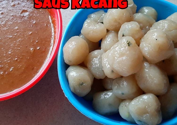 Cara Gampang Membuat Cilok Saus Kacang yang Enak Banget