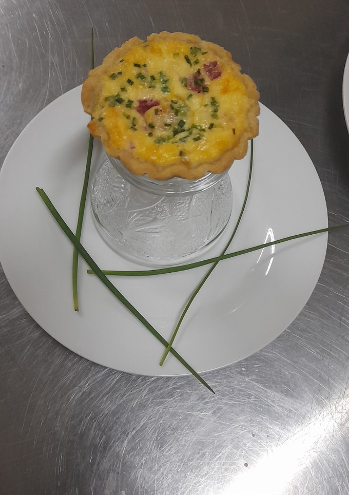 Una foto de Quiche lorraine