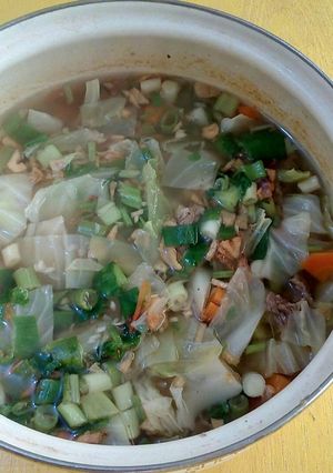 Foto resep sayur sop kecombrang