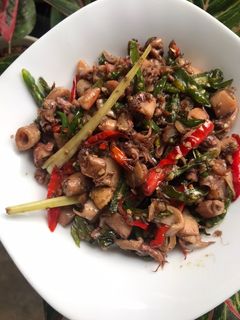 Foto resep Oseng cumi asin