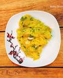 Trứng Chiên Lá Ngải Cứu