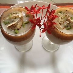 A picture of Dhaba style thandi kheer.