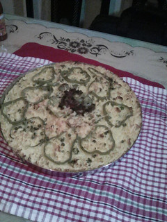 A picture of Potato cheesey pie.