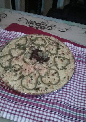 A picture of Potato cheesey pie.
