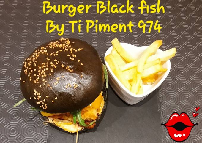 Black Burger Fish