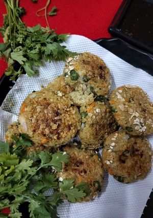 A picture of Quinoa Oats Cutlet.
