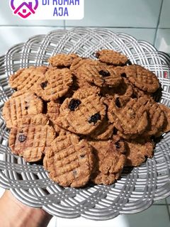 Foto resep Raisin oat cookies (diet)