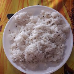 A picture of Jeera rice.