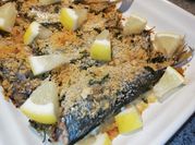 Una foto de frito jurel al horno