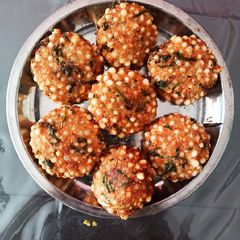 Sabudana vada Or fritters A picture of Sabudana vada Or fritters.