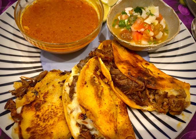 Tacos de Birria Receta de Josemi CilantroYHierbabuena- Cookpad