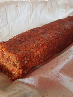 Una foto de Chorizo vegano fácil