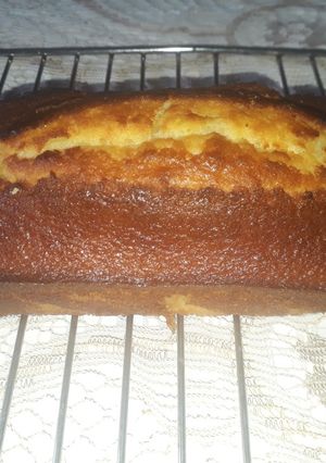 Una foto de Budín de naranja
