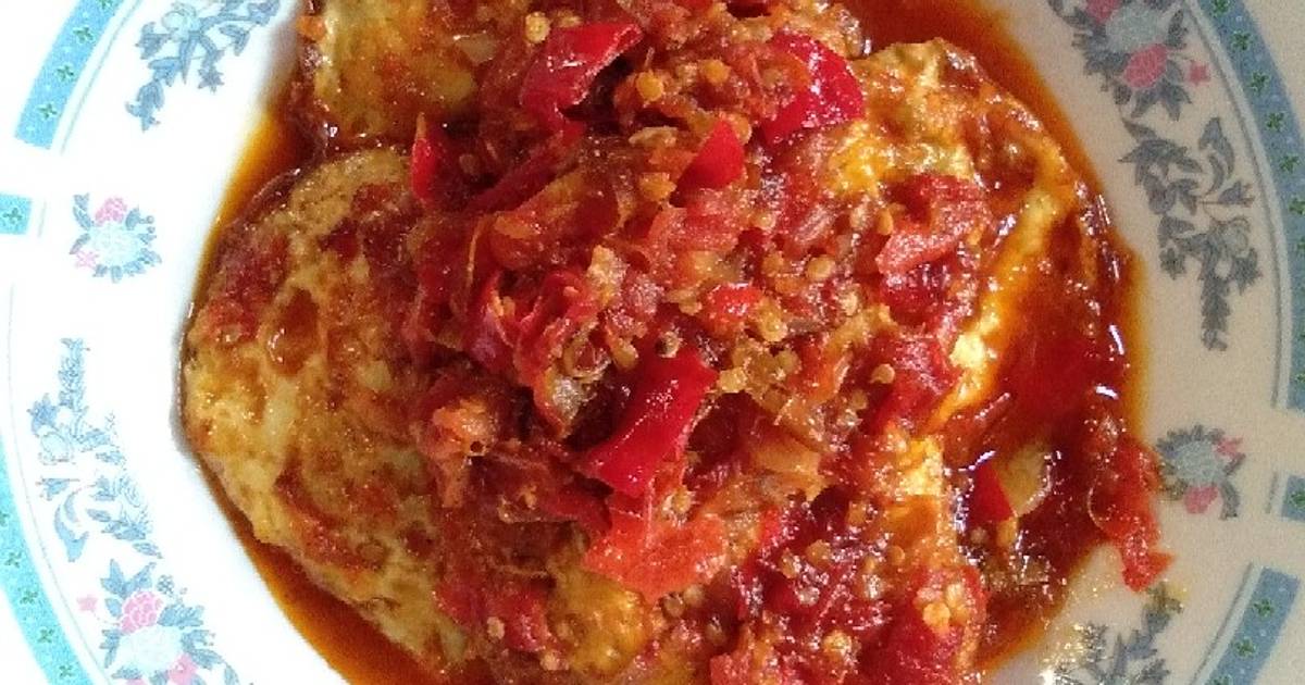 224 resep sambal telur dadar enak dan sederhana ala