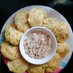 A picture of Mixed veg idli.