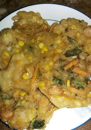 Foto resep Bakwan sayur jagung+udang