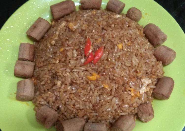 Nasi goreng ayam kampung