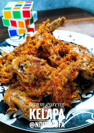 Foto resep Ayam goreng kelapa