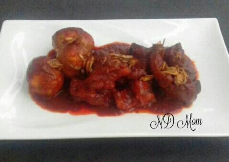 Masak Habang Banjar (Asli Banjar punya)