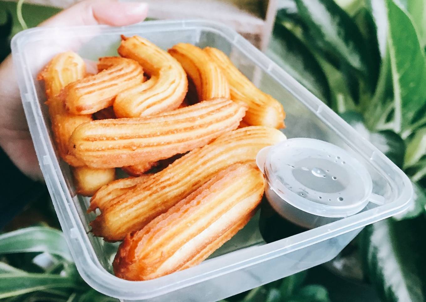 Resep Churros saus coklat