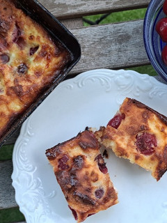 Cseresznyés lusta rétes recept fotója