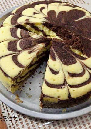 Foto resep 🍰 Roti Kukus Zebra 🍰 by #Fmemasak