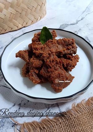 Foto resep Rendang daging ekonomis