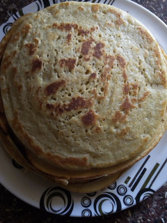 A picture of Banana pancakes.