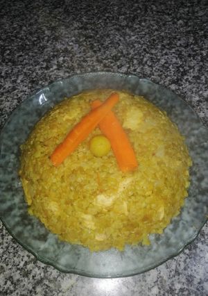 صورة لوصفة الفريك بالفراخ