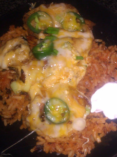 A picture of Spicey cheese Chicken.